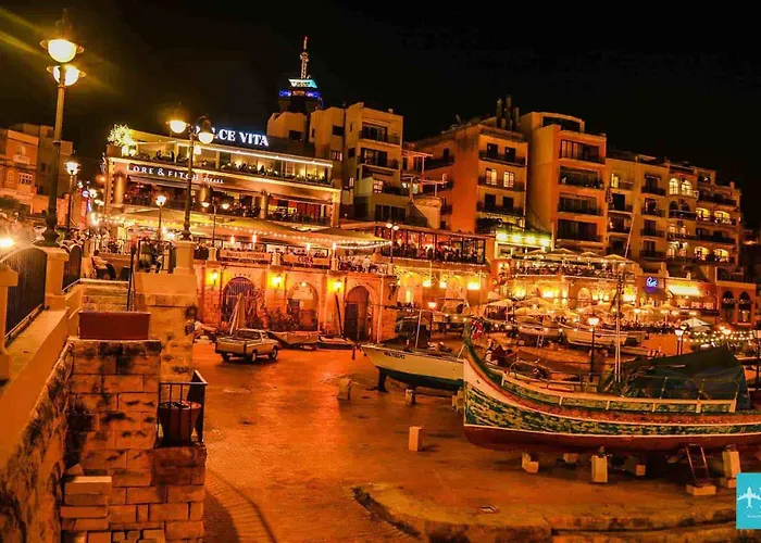 Stylish 1br In The Heart Of It All, Paceville By 360 Estates San Julián