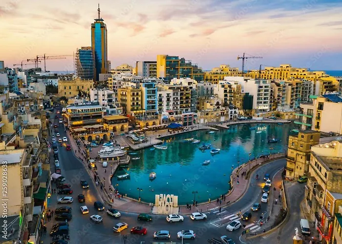 Stylish 1br In The Heart Of It All, Paceville By 360 Estates San Julián