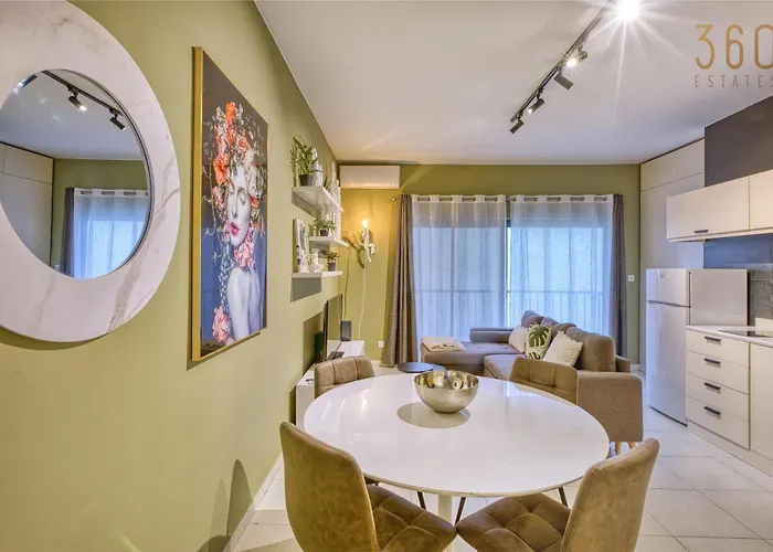 Stylish 1br In The Heart Of It All, Paceville By 360 Estates Lägenhet *