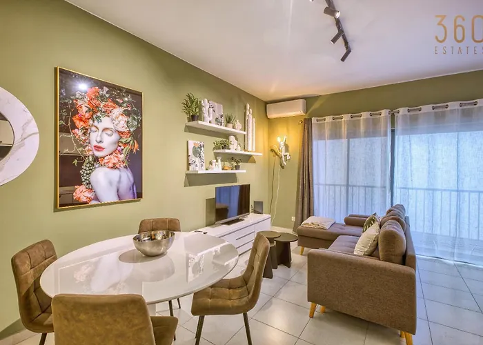 Stylish 1br In The Heart Of It All, Paceville By 360 Estates St. Julian's